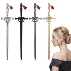 4 PCS Chinese Hair Sticks Retro Hair Chopsticks Medieval Sword Hair Pin for W…