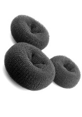 Women Hair Bun Shaper Two Of Medium And One of Small Size Bun Maker- (Pack of 3)