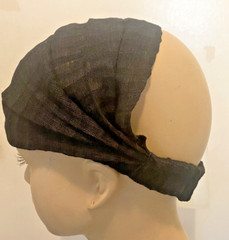 HEADBAND Burgundy Multicolor Guatemala Hand Made Cotton Head Band Colorful #DD