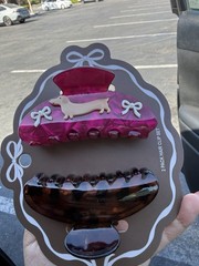 Five Below Viral Dachsund Hair Clips |brand new with original packaging