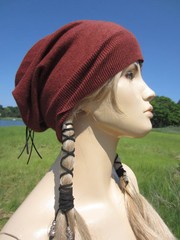 Leather Hair Ties Wraps Ponytail Holders BOHO Bohemian Clothing Braid ins