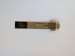 Vintage Gold Tone Cameo Bookmark Angel Cherub Book Marker Decorative Gift