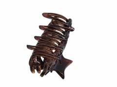 Parcelona French Beau Small Set of 2 Tortoise Shell Jaw Hair Claw Clips