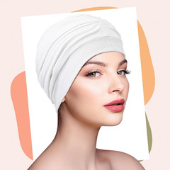 Silk Satin Sleeping Bonnet for Women Hair Wrap Chemotherapy Headwear Sleep Cap
