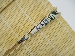 Silk Kimono Long Hair Clip 130mm (5 1/8 inch) Ship from USA Yukata Like