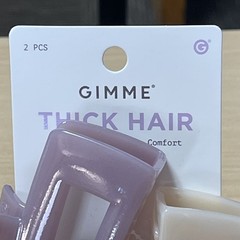 Gimme Beauty Thick Hair Rectangle Claw Clip 2ct – New