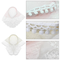 2 PACK Hair Scarf Headband for Women, Lace Hair Bandana, Non-Slip Hair Soft Head