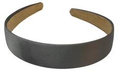 NEW 1-inch WIDE SATIN HEADBAND SELECT COLOR FREE USA SHIPPING