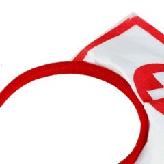 Nurse Hat Headband with Red CrossHalloween Party Supplies