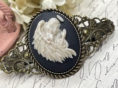 Praying Angel Pearl Wedding Prom Pin Hair Clip Jewelry Angels Baptism Gift Comb