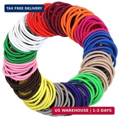 Anezus 200 Pcs Hair Ties for Women Girls Hair Elastics Hair Bands Ponytail Holde