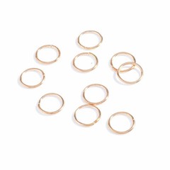10x Women Girl Beads Dreadlocks Beads Hair Braid Rings Cuff Clips Accessories