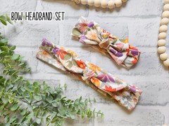 Mommy & Me Headband Set, Twist, Knot, Bow and Sailor Knot, Newborn to Adult
