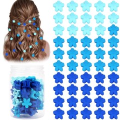 Atoden Mini Flower Hair Clips Small 50Pcs Cute Tiny Claw Clips Bangs Thin Fine
