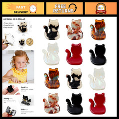 Trendy Mini Hair Claw Clips – Non-Slip Cute Kawaii Hair Claws for Women & Girls