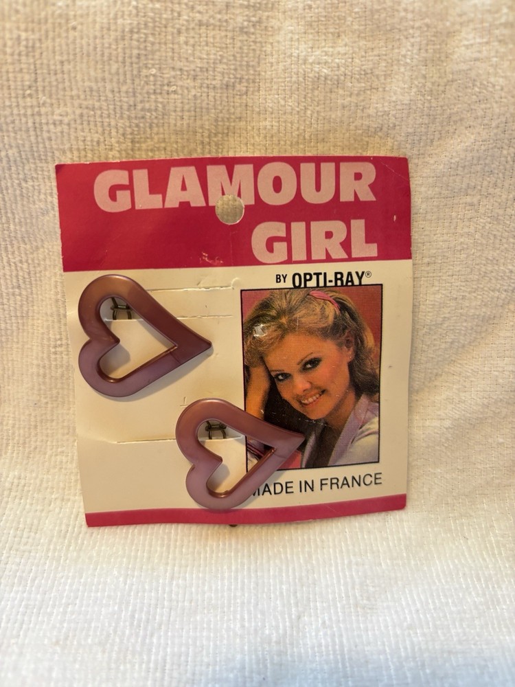 Vintage Glamor Girl Hair Barrettes