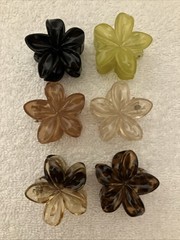 Hair Accessories, Fabric Bows, Plastic Flower Claw Clips, Faux Stone Heart Pins
