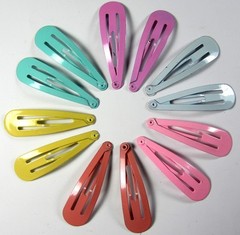 Lot of 24,60,120,288PC–Pastel Color 50MM (2 “) Spring Hair Clips Pin–SP50PAS