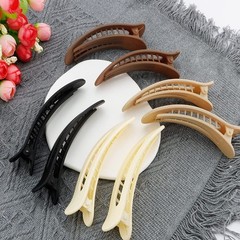 Large Alligator Duck-Billed Hair Clips, Ahoney 8 8 Count (Pack of 1), Neutral