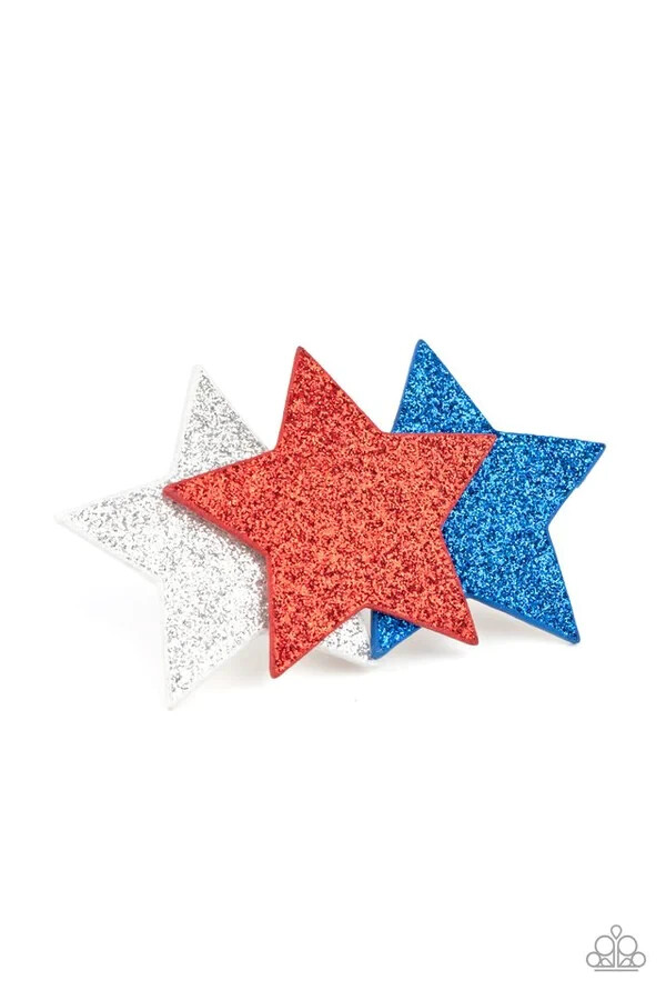 Paparazzi: Happy Birthday, America – Multi Hair Clip
