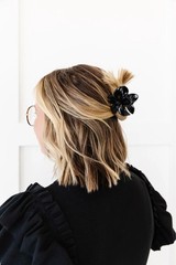 6 Pcs Small Flower Hair Claw Clips 1 Count (Pack of 6), Neutral Collection