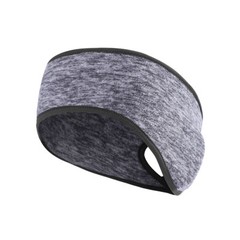 1/2 Winter Ear Warmer with Ponytail Fleece Ear Warmer Headband for Women Running