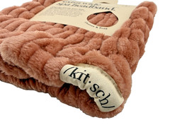 Kitsch Eco-Friendly Extra Wide Spa Headband, Dusty Rose – 1pc