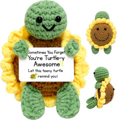Positive Turtle Christmas Birthday Gifts for Women Men – Stocking Stuffers for T