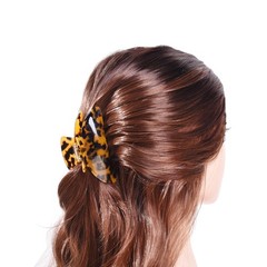 2 Pack Large Tortoise Hair Jaw Clips Celluloid Big Claw Hair Clamps Women