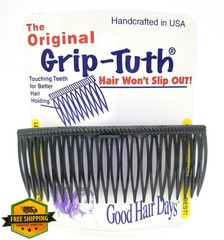 Good Hair Days side comb Black 4″