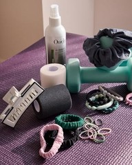 Goody Sport Forever Glow in the Dark Elastic Hair Ties 10 Ct, 5 Assorted Col…