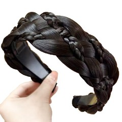Denlydom Headband 5 1 Count (Pack of 1), Black Brown, 5 Strands, Style 2