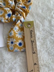 Spring Summer Unisex Floral Hair Tie For Medium Thick Hair 3 Packs Scrunchies