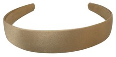 NEW 1-inch WIDE SATIN HEADBAND SELECT COLOR FREE USA SHIPPING