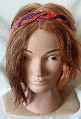 Handmade Guatemalan Cotton Hairband – Boho Woven Ethnic Tribal Yoga Wrap
