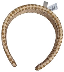J.Crew Factory Woven Puff Headband in Natural Woven One Size CI991 New with Tags
