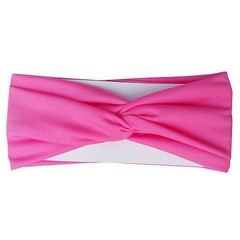 Yoga Headband Stretchable Turban Hairband headwrap for Women Girls Solid Color