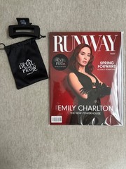 The Devil Wears Prada 2 NYC Pop Up Hair Claw Clip + Runway Magazine