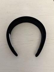 CHANEL Black Velvet Headband Women’s Hair Accessories Gorgeous Excellent Cond