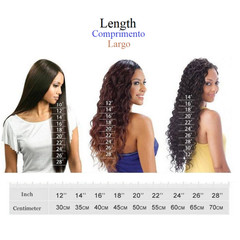 Fashion Ocean Wavy 100% Human Hair Full Wig with 13cmx4cm Frontal Lace 16″~20″