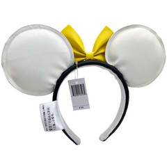 New Disney- Yellow White Daisy Flower Headband Sunflower Minnie Mouse Ears Park