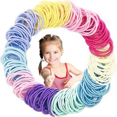 200pcs Hair Ties For Kids Hair Ties Toddler Girls For Girls Elastic Hair Bands