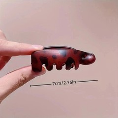 4pcs Small Banana Hair Clips Elegant High Ponytail Hairpins Hair Accessories