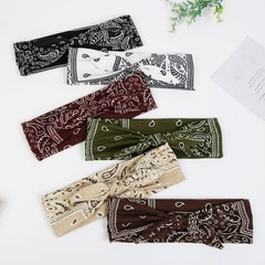 6 Packs Bow Headbands for Women Girls Boho Bandana Headband Paisley Printed H…