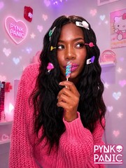 PYNK PANIC Heart Gem Kawaii Barrettes