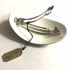 Leon Guillot Large French Barrette Round Oval Curve Arch Patterns Made in France
