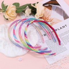 4Pcs Headbands for Girls, Kids, Toddlers – Glitter Sequin Girls Headbands 0.6…