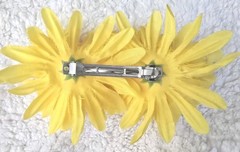 Hair Bows/Six 5″-8″ Wide-Six Beautiful Colors/Vintage Different Styles-Àll Clean
