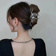 New Women Elegant Gold Silver Hollow Geometric Metal Hair Claw Vintage Hair