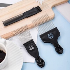 Durable 3-Pack Teasing Combs for Curly & Afro Hair – Lightweight & Versatile